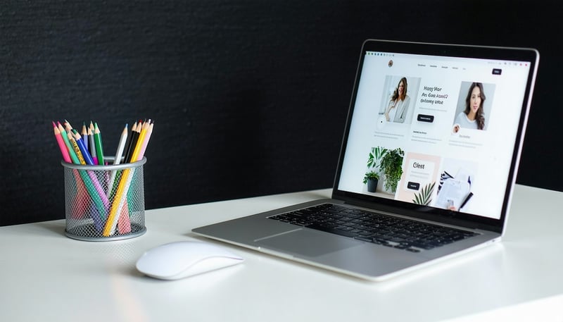 Modern digital marketing and web design services at Clear Edge Studios